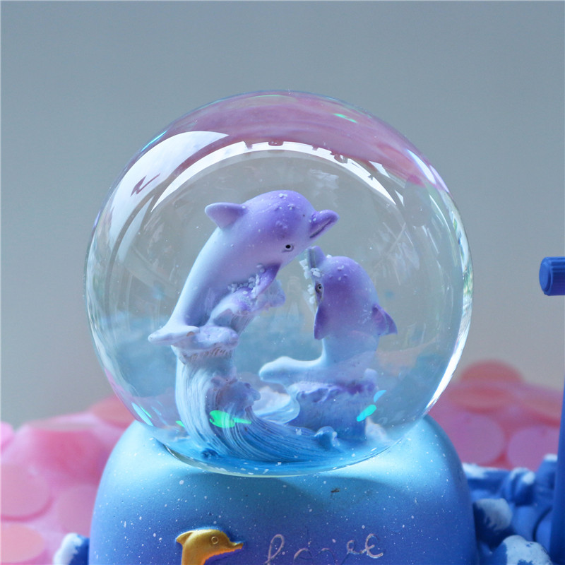 Dolphin Hourglass Timer Crysta - Snow Globe Musical recensie en prijs