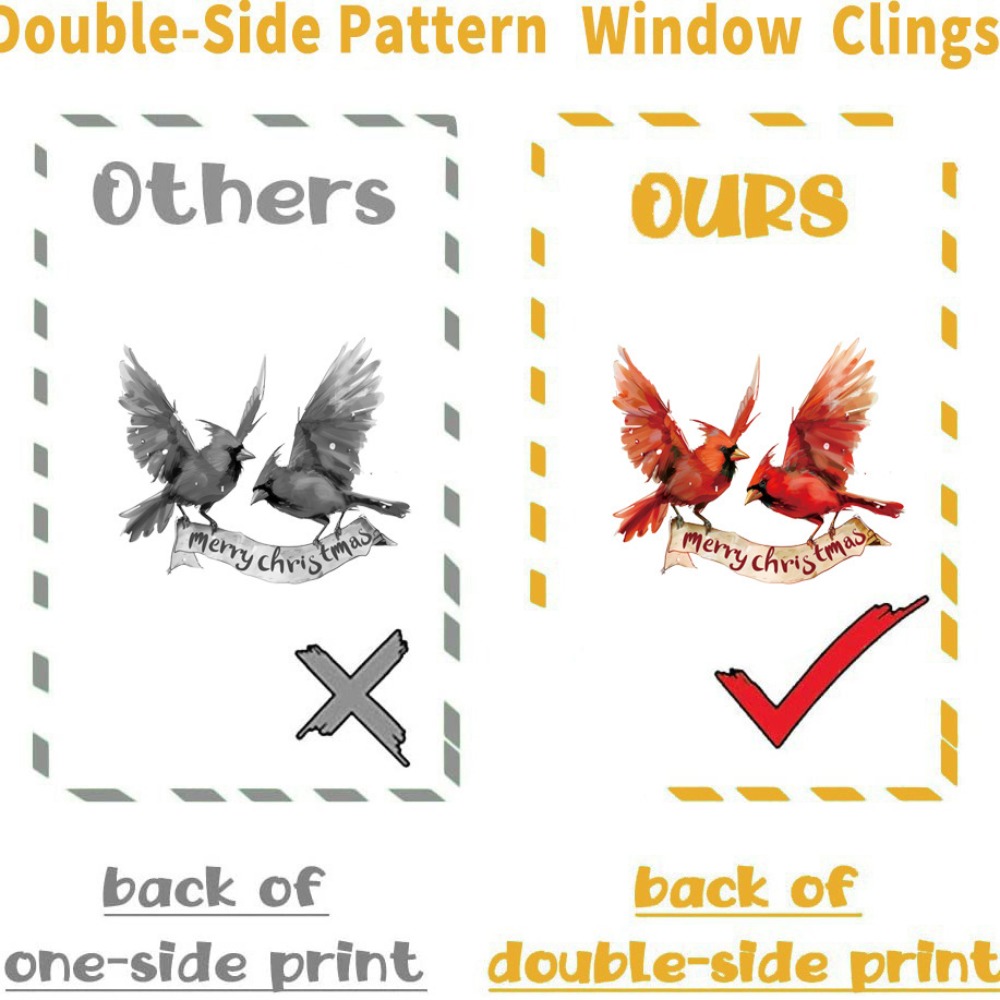 9pcs Christmas Window Decals C - Snowflake Window Decal recensie en prijs