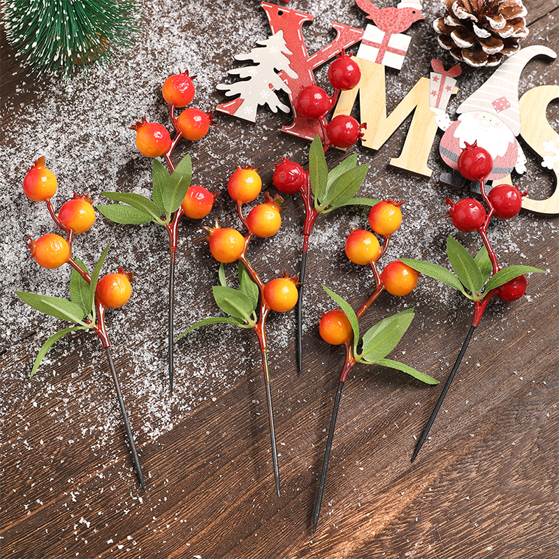 4/8Pcs 18cm Christmas Decorati - Christmas Wreath Fake recensie en prijs