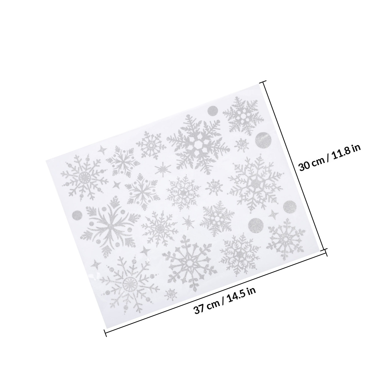 White Snowflake Decals Window  - Snowflake Window Decal recensie en prijs