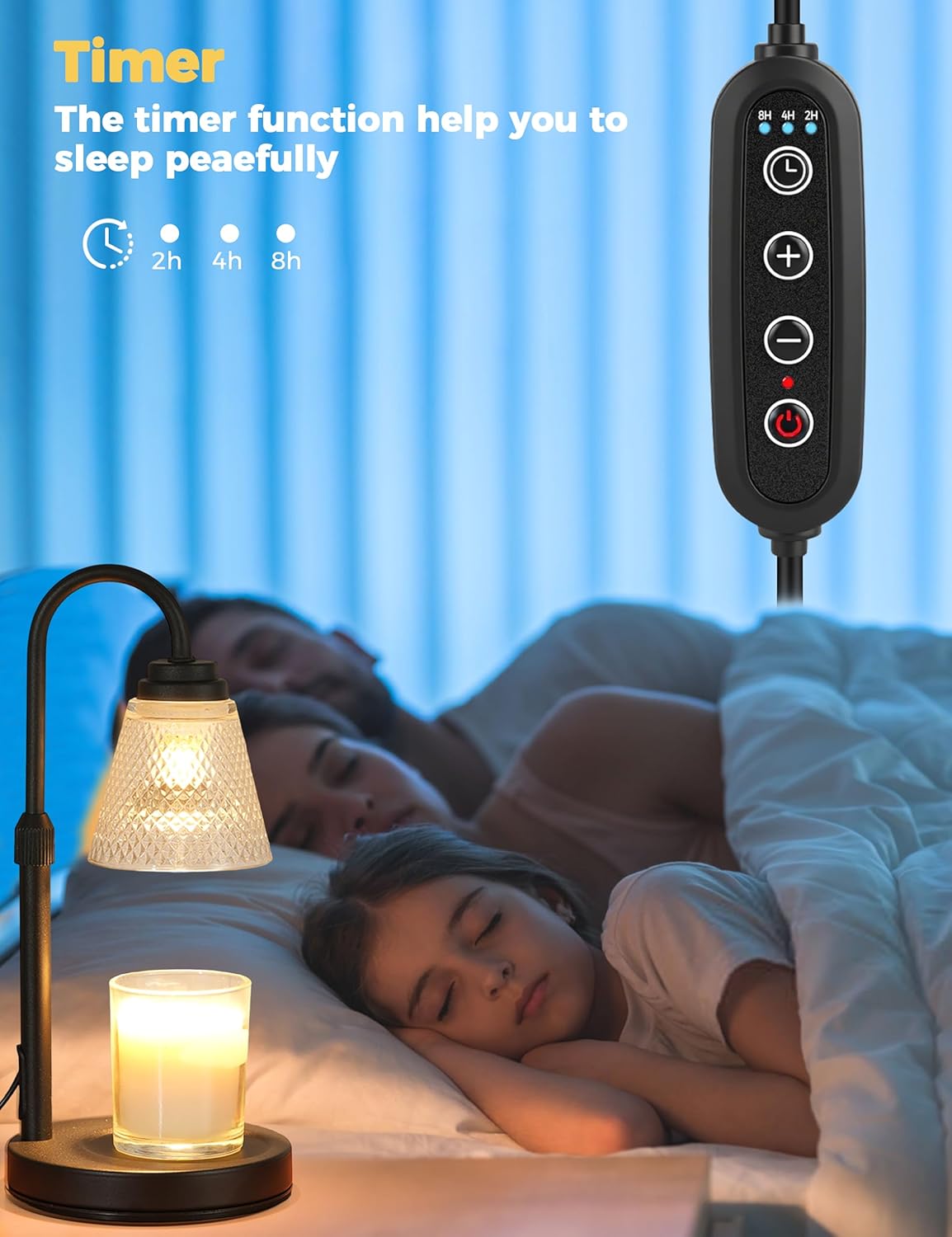 Candle Warmer Lamp with Timer  - Holiday Candle Set recensie en prijs
