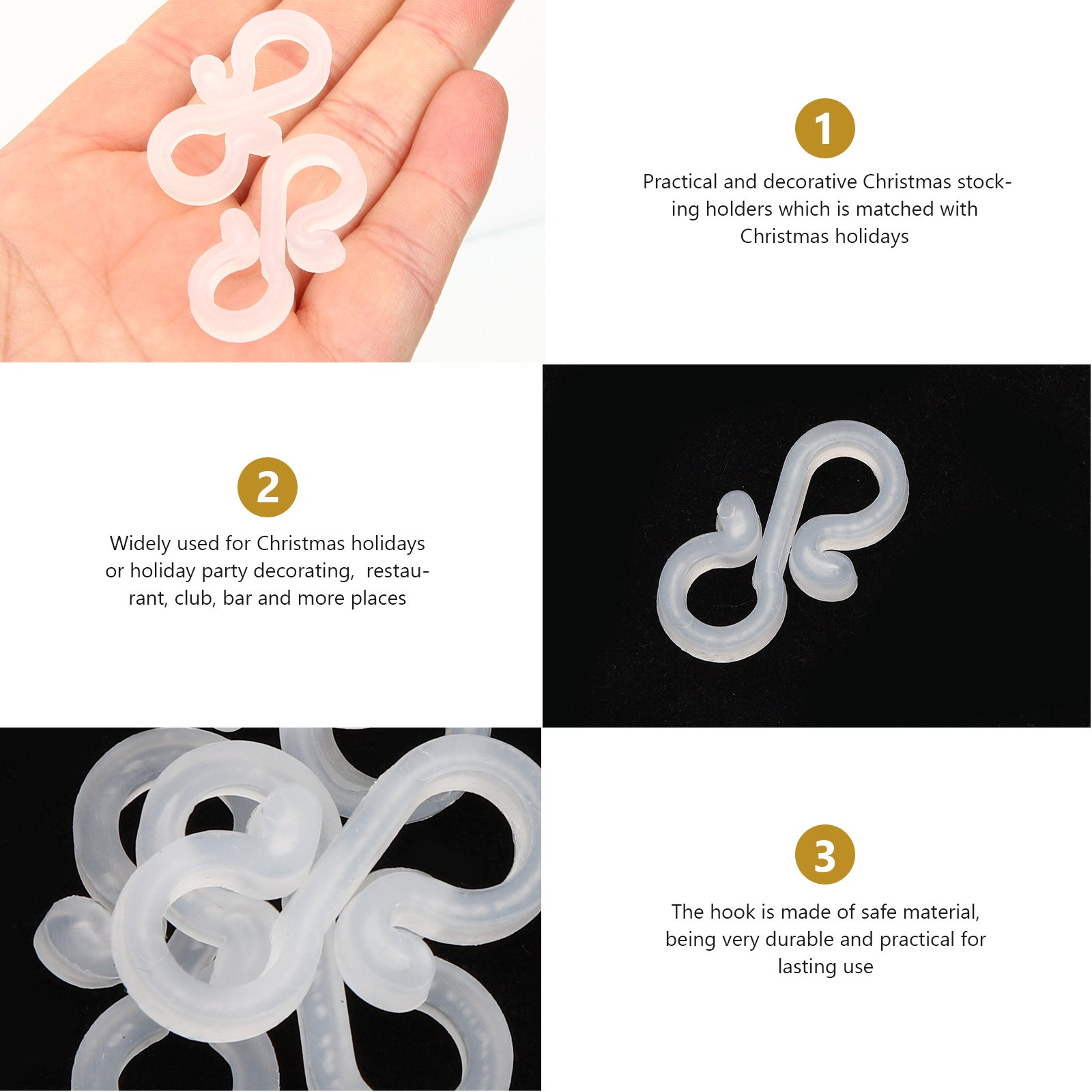 100Pcs Gutter Clips for Christ - Christmas Lights Outdoor recensie en prijs