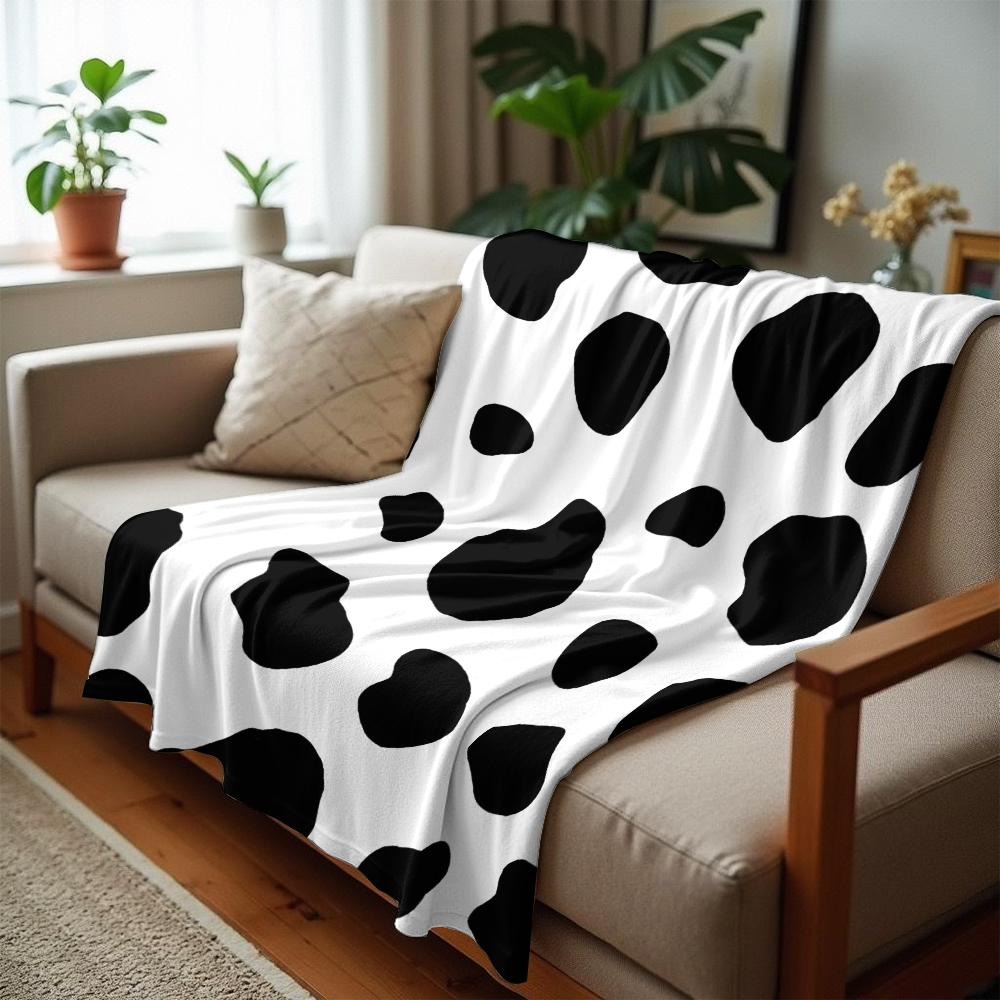 Scattered Irregular Cow Dots C - Christmas Throw Blanket recensie en prijs