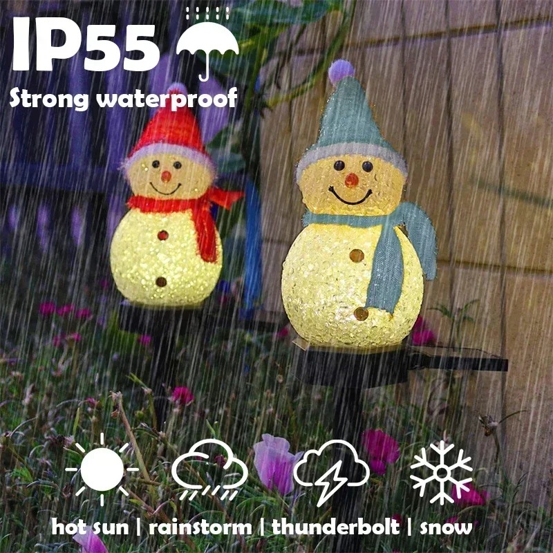 Christmas Snowman Solar Garden - Christmas Lights Outdoor recensie en prijs