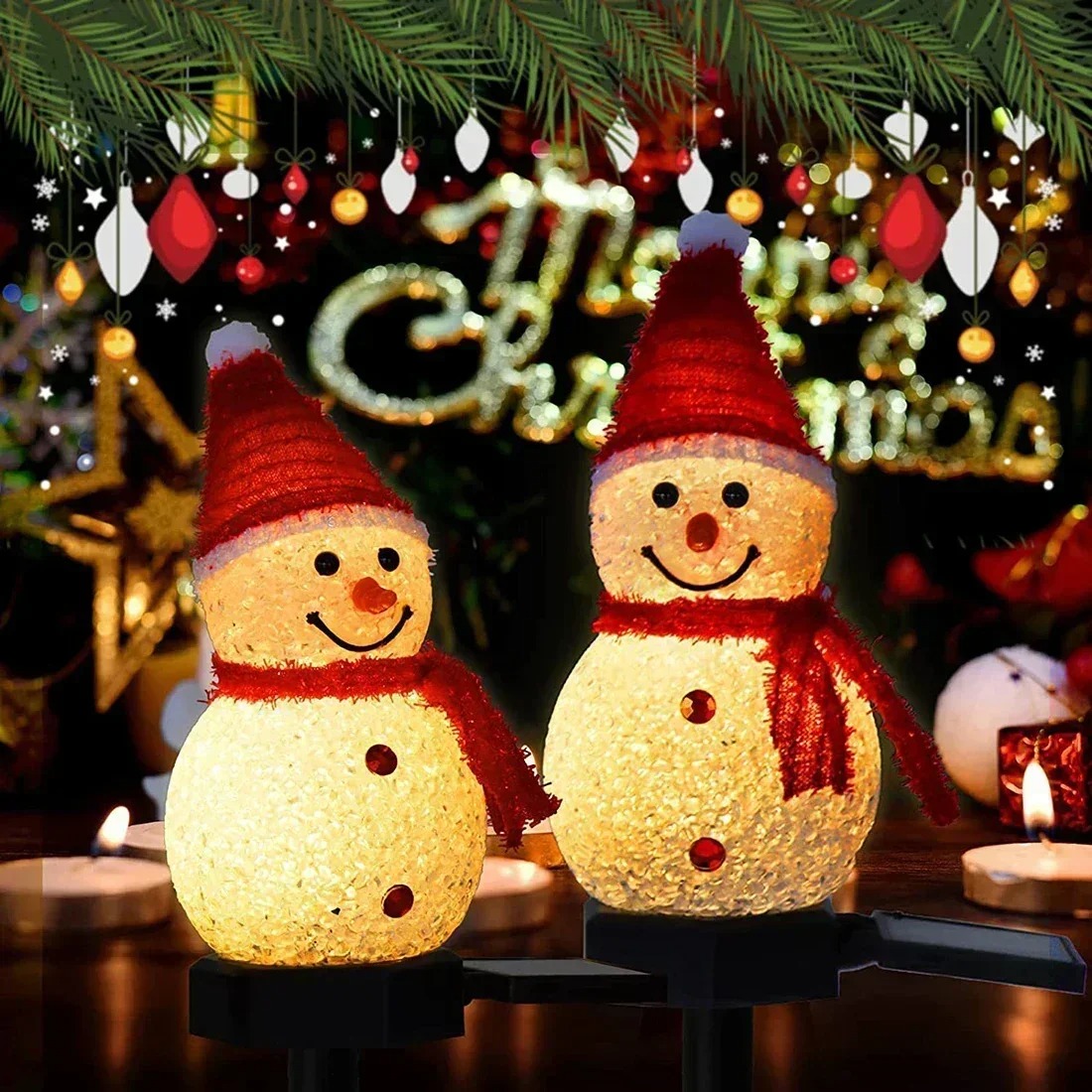 Christmas Snowman Solar Garden - Christmas Lights Outdoor recensie en prijs