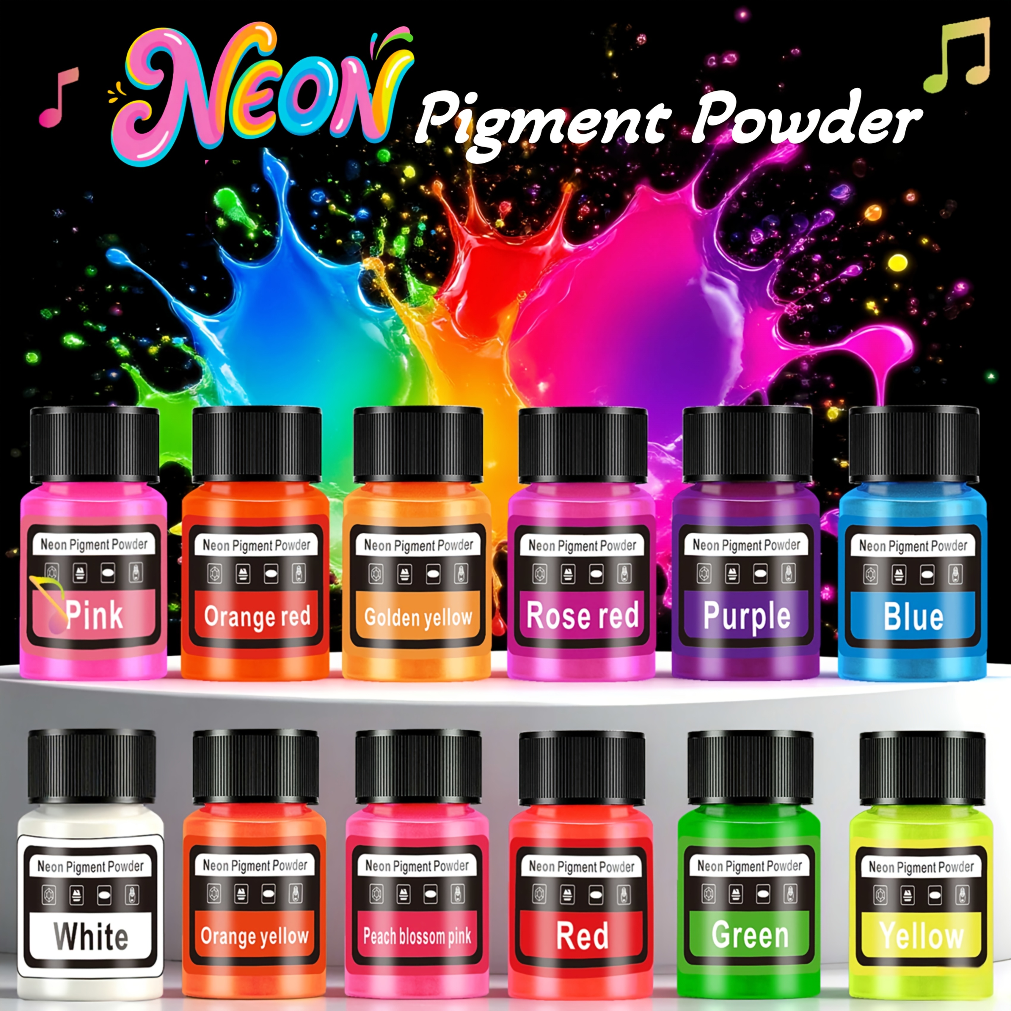 Fluorescent Powder/Neon Resin  - Holiday Candle Set recensie en prijs